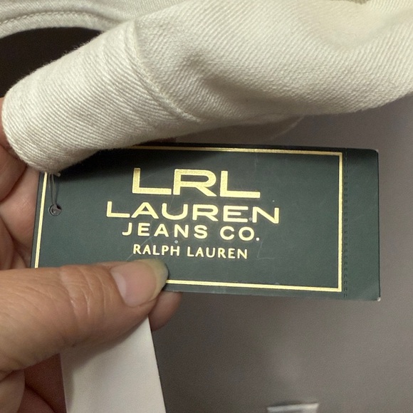 NWT Lauren Ralph Lauren Denim Jacket Sz M - Picture 5 of 5